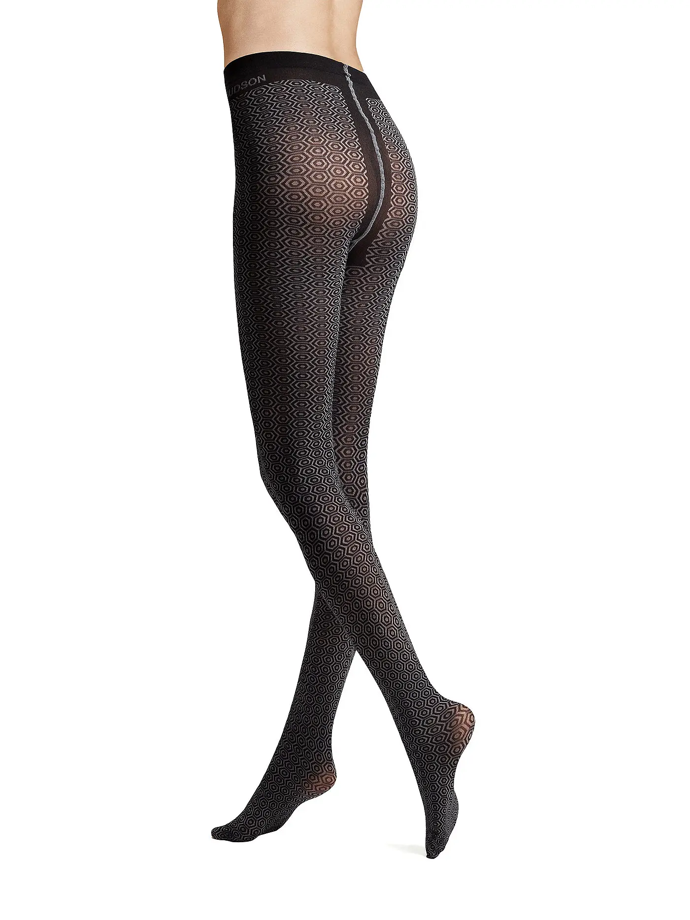 HUDSON | Modestrumpfhose COSMIC TILE black | 